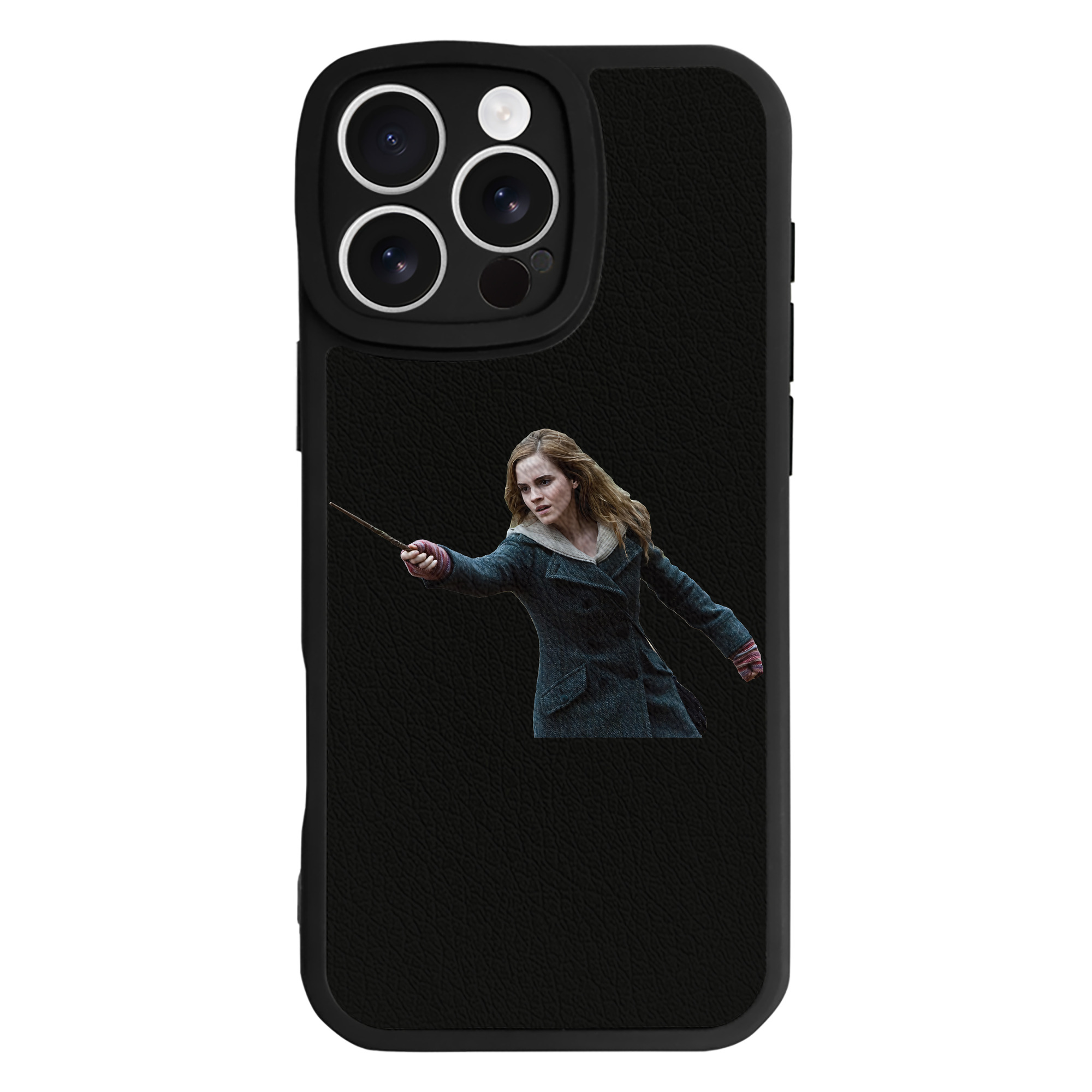 （画像用） Harry Potter ハリー・ポッターシリーズ 【iPhone 16シリーズ対応】シリコンスマホケース（レザー調） 材質：シリコン